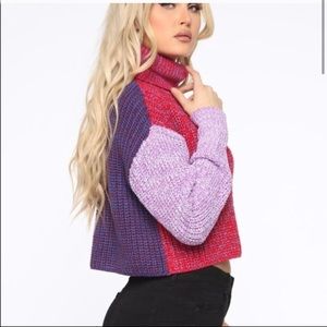 Womens’s Eloise Knit Turtle Sweater Sz Medium